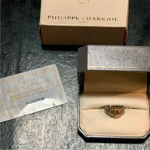 Phillippe Charriol Gold stainless steel ring